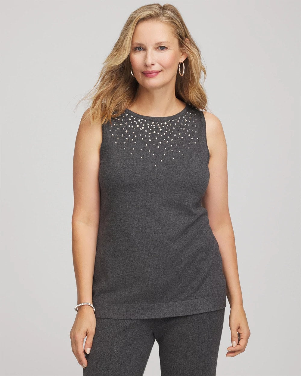 Chico's For Sale - Travelers™ Rhinestone Tank