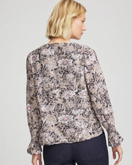 Chico's For Sale - Bloom Crinkle Bodre Top