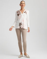 Chico's Online - Slub Splitneck Henley Tee
