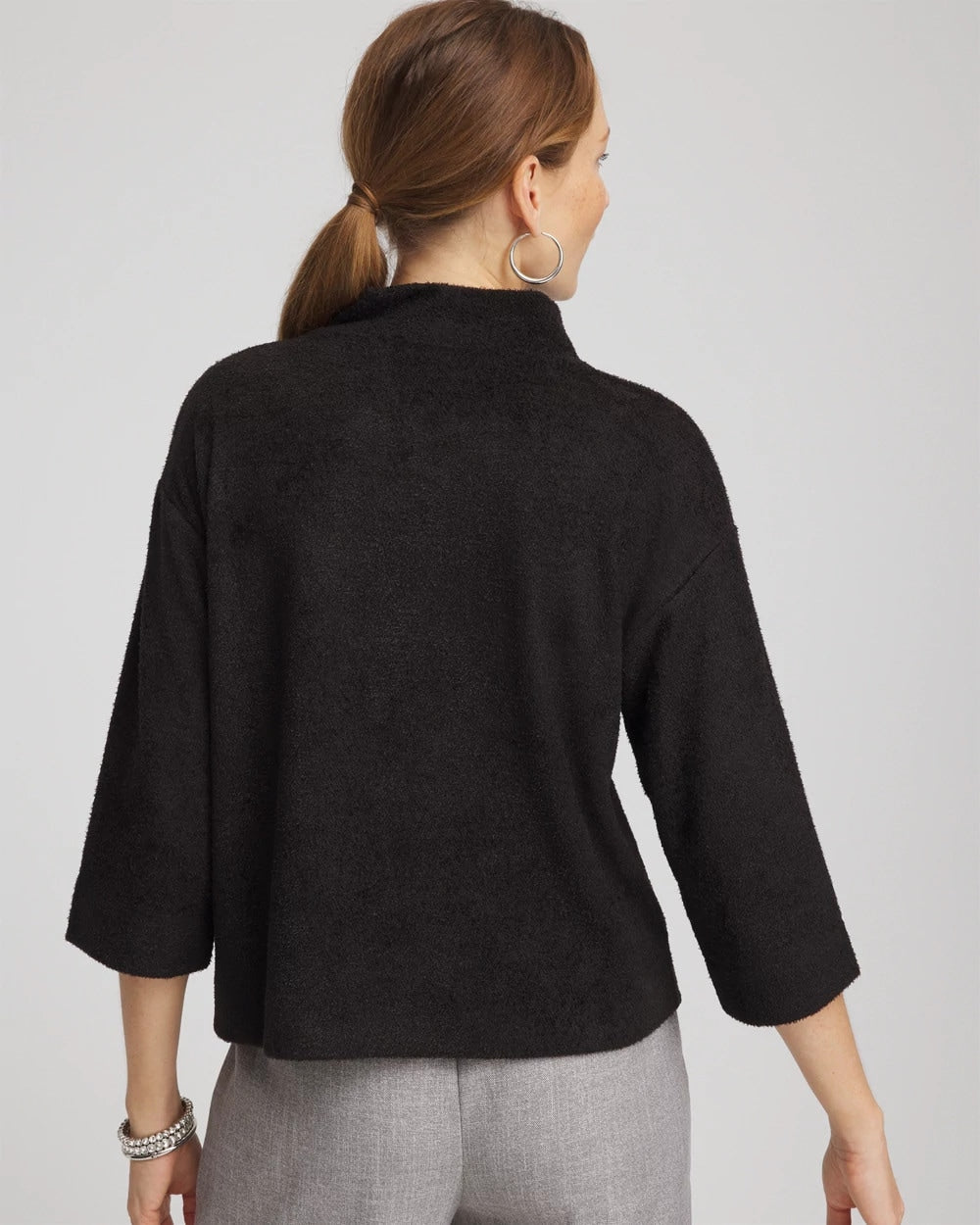 Chico's Outlet - Jacquard Cozy Turtleneck