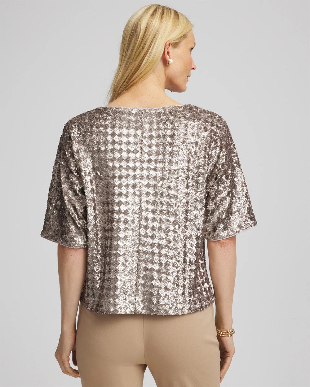 Chico's Online - Art Deco Dolman Sequins Tee