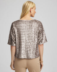 Chico's Online - Art Deco Dolman Sequins Tee