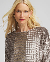 Chico's Online - Art Deco Dolman Sequins Tee