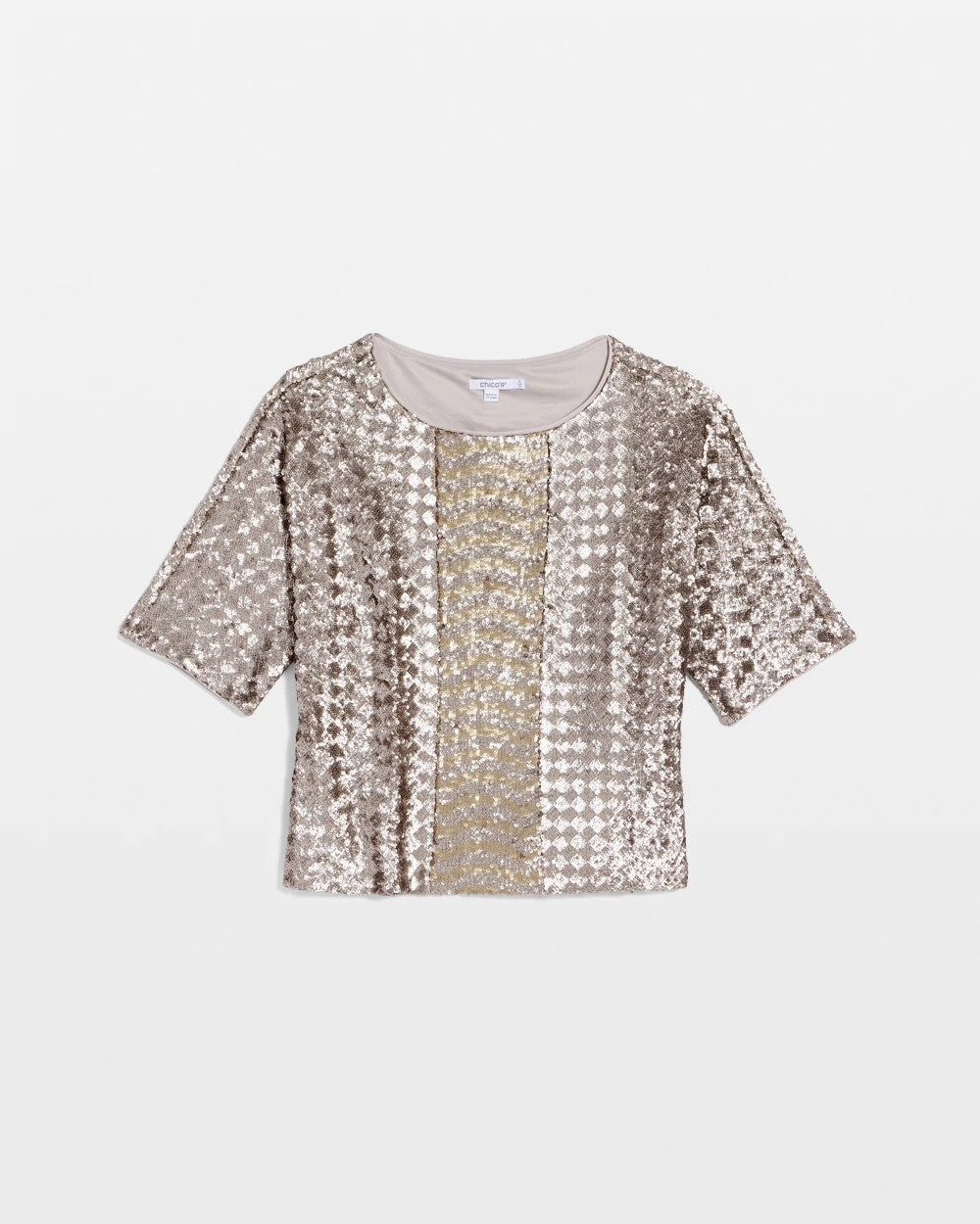 Chico's Online - Art Deco Dolman Sequins Tee