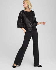 Chico's / Sparkling Sequin Party Tee
