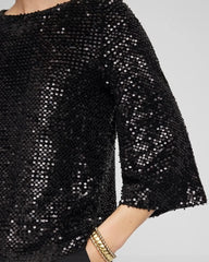 Chico's / Sparkling Sequin Party Tee
