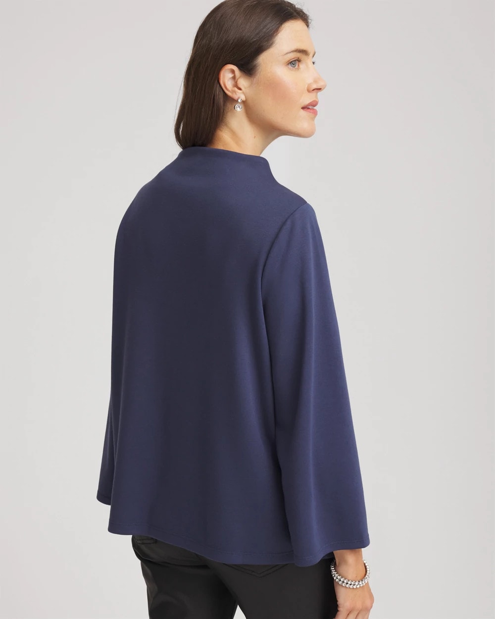 Chico's Outlet - Embellished Structured Top