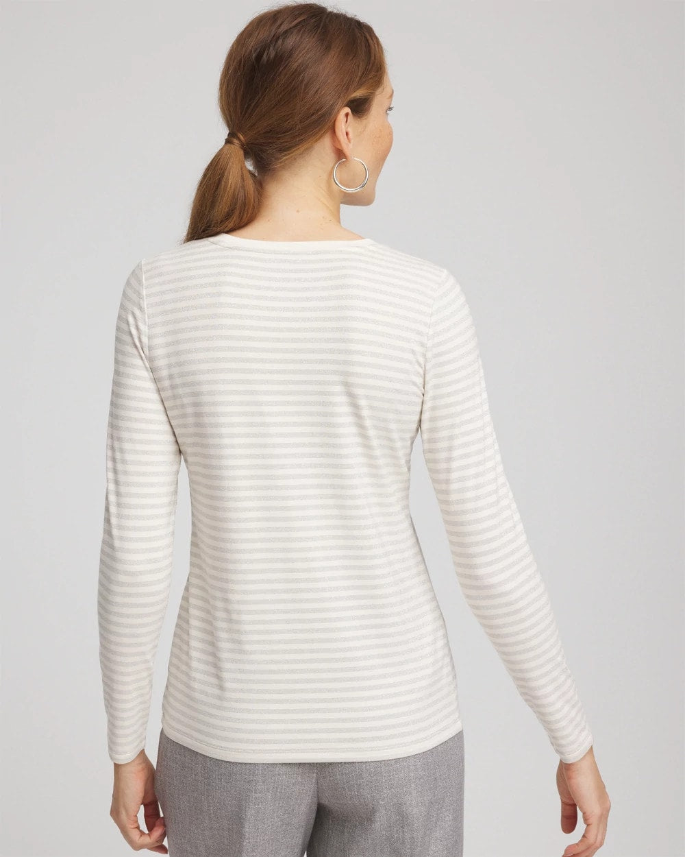 Chico's Online - Metallic Layering Tee