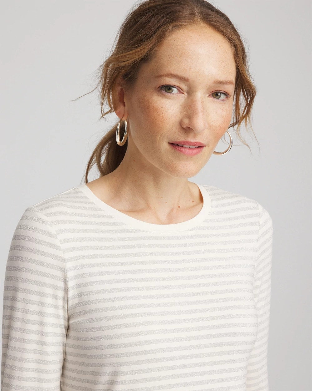 Chico's Online - Metallic Layering Tee