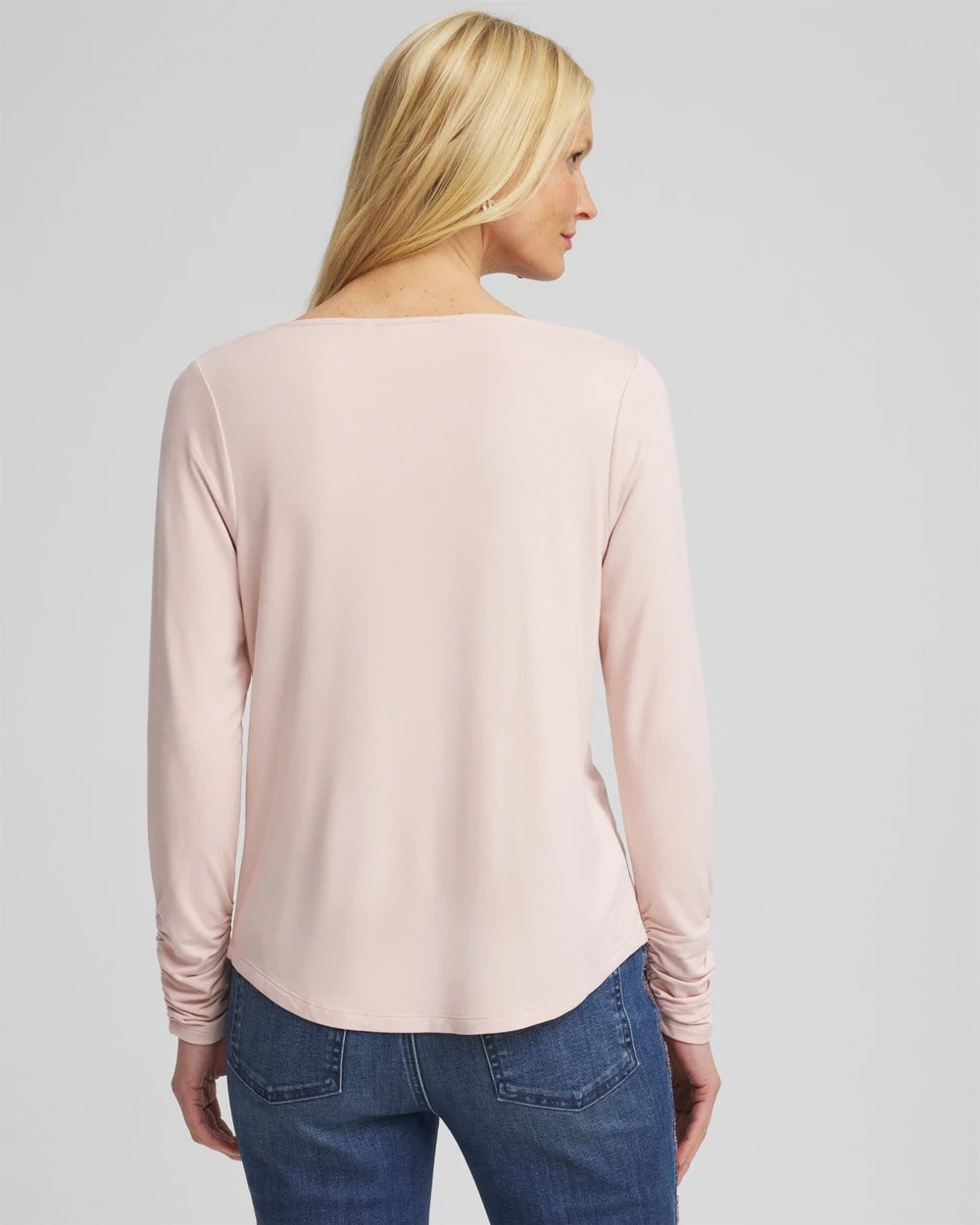 Chico's Discount - Cowlneck Long-Sleeved Tee