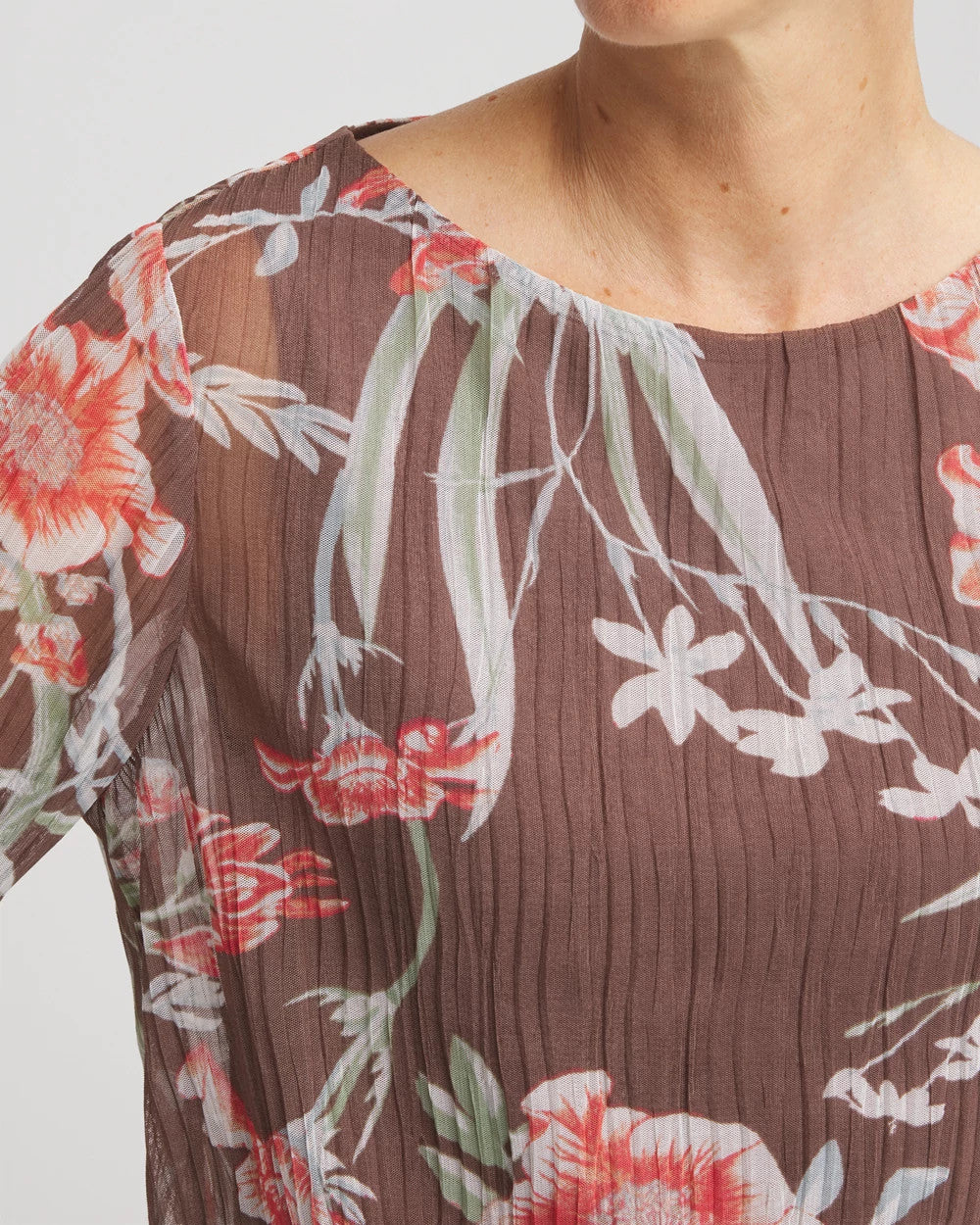 Chico's Sale - Textured Banded-Hem Top