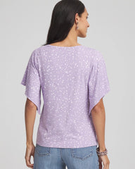 Chico's Outlet - Touch of Cool™ Handkerchief-Sleeve V-Neck Tee