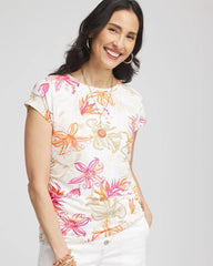 Chico's Sale - Touch of Cool™ Tropical Floral Dolman Tee