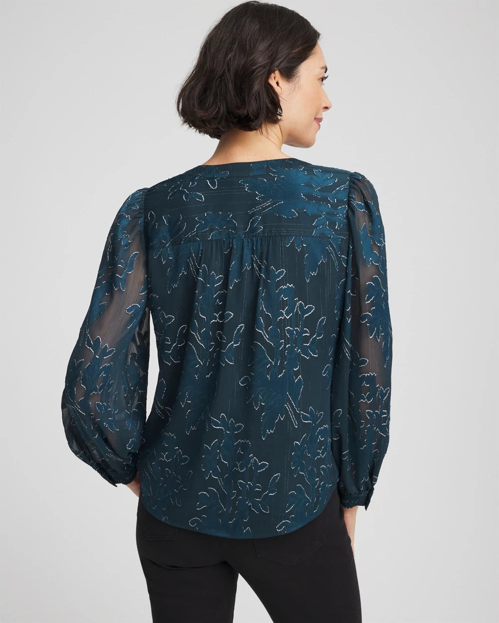 Chico's On Sale - Novelty Texture Blouse
