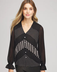 Chico's Online - Georgette Polka Dot Blouse