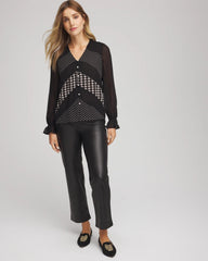 Chico's Online - Georgette Polka Dot Blouse