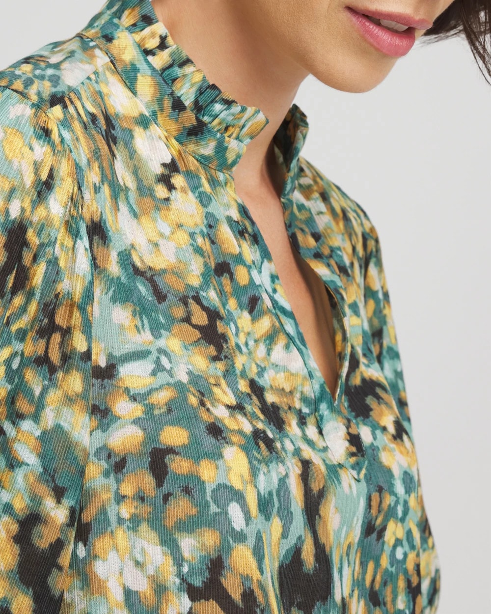 Chico's Sale - Crinkle Relaxed-Fit Blouse