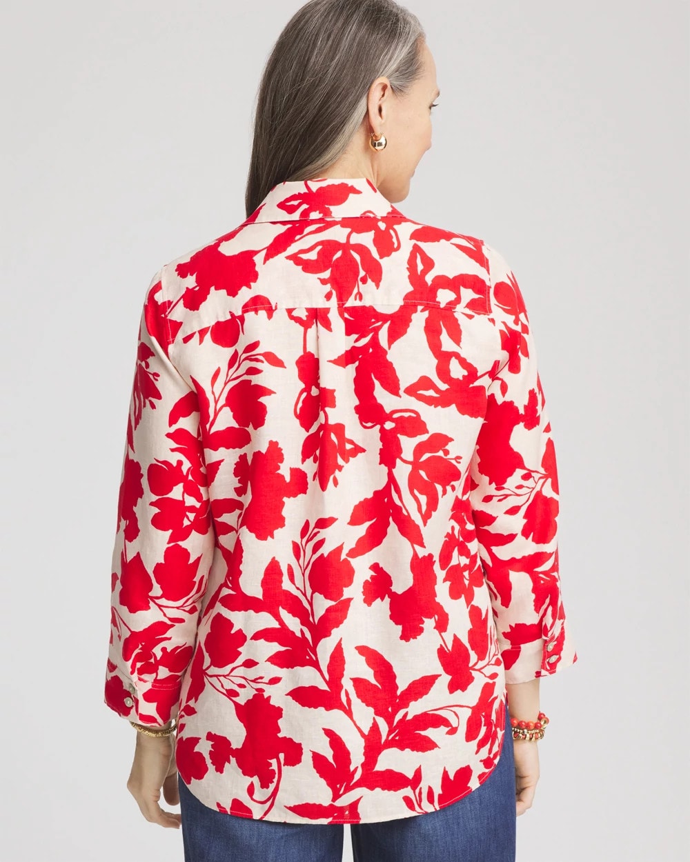 Chico's Online - No Iron™ Floral Linen Shirt