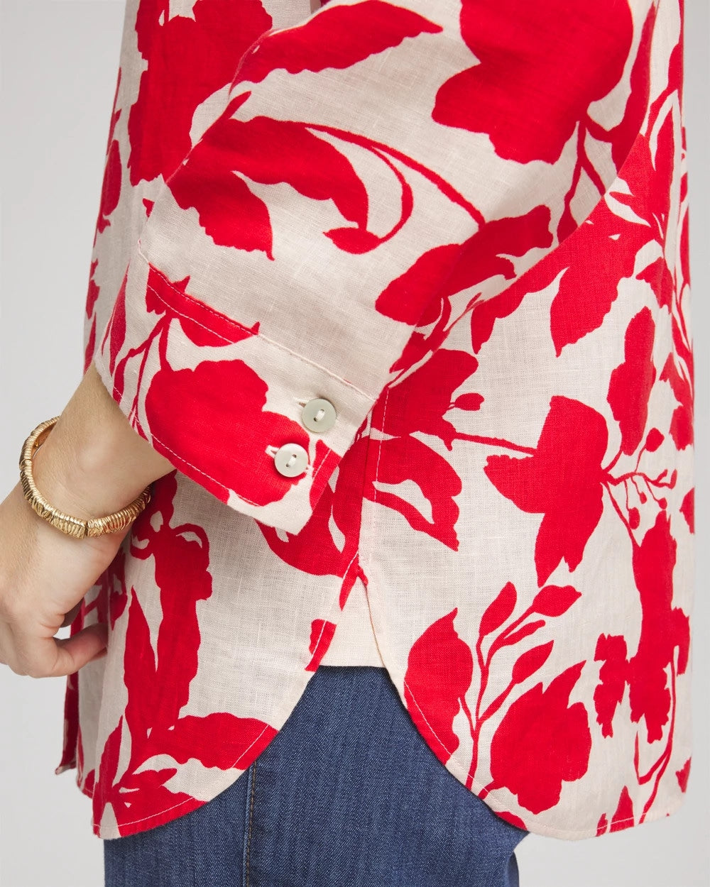 Chico's Online - No Iron™ Floral Linen Shirt