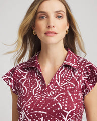 Chico's US - Zenergy® UPF Printed Polo Top