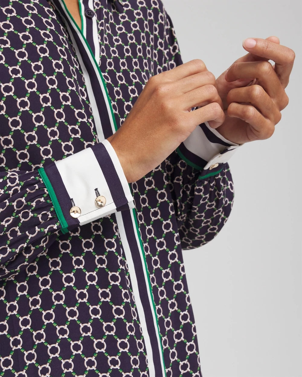 Chico's On Sale - Faux Silk Twill Shirt