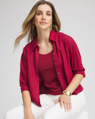 Chico's Outlet - Tencel™ Classic Fit Shirt