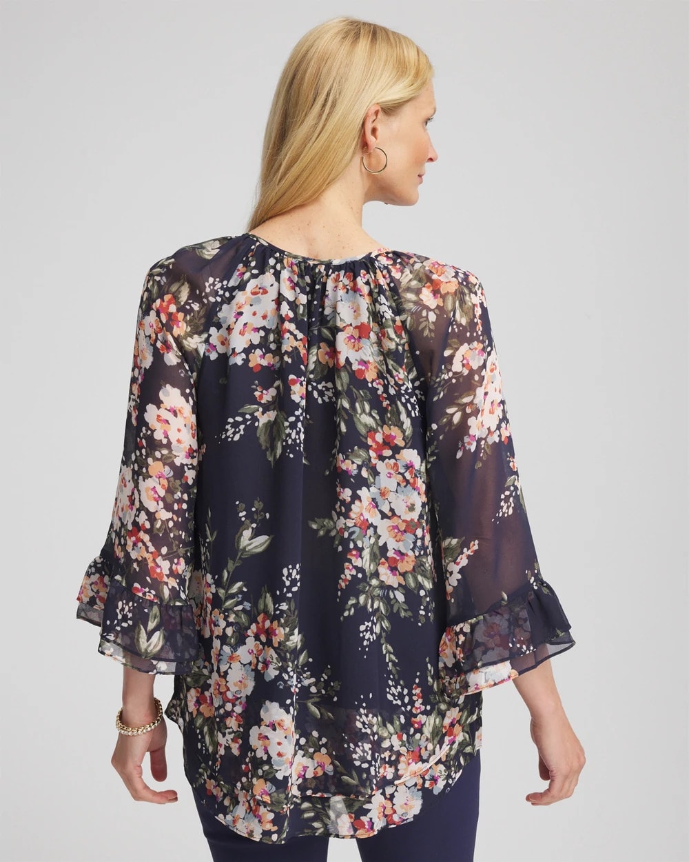 Chico's Online - Floral Georgette Blouse