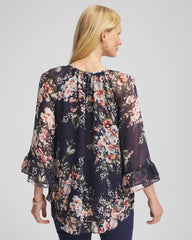 Chico's Online - Floral Georgette Blouse