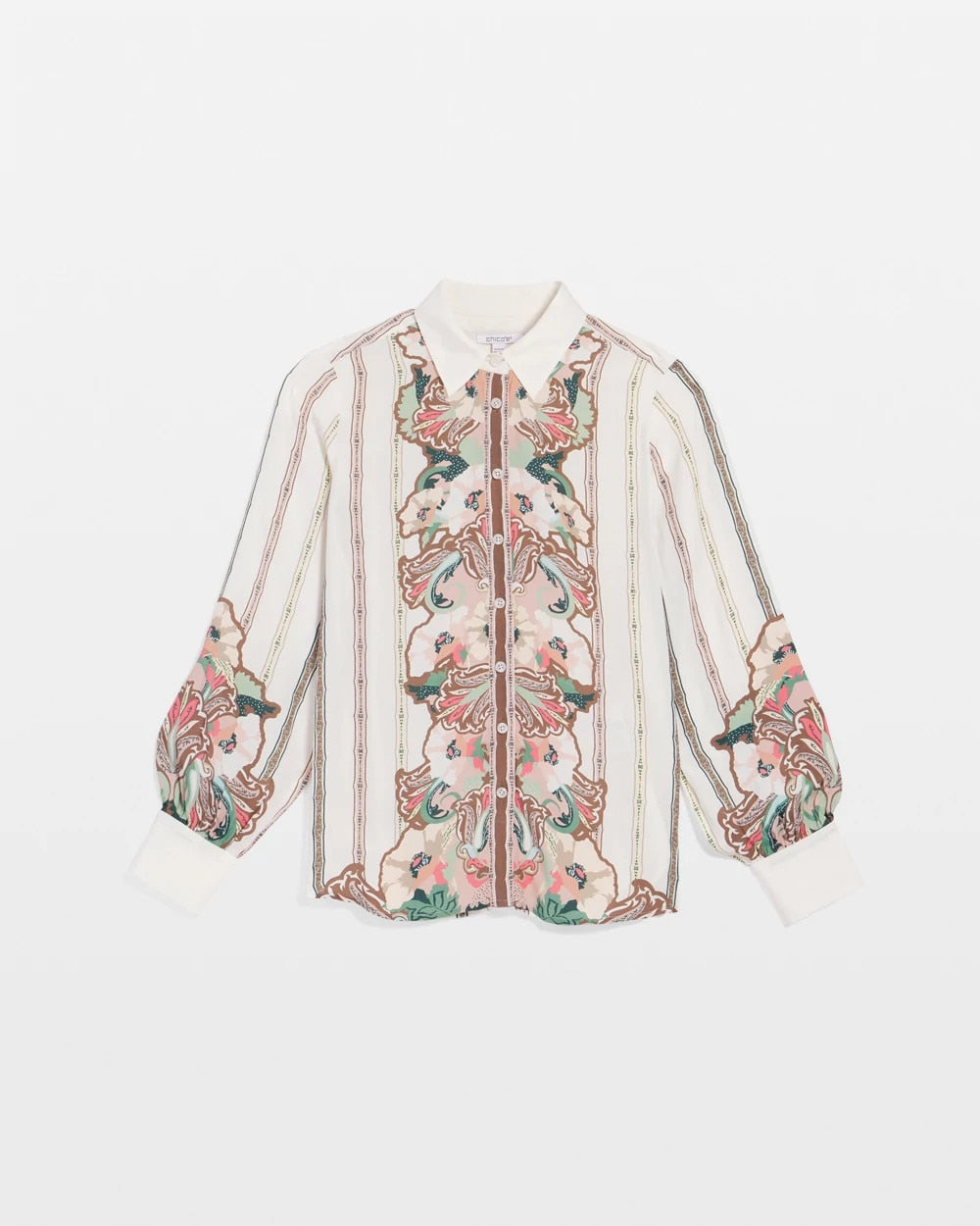 Chico's / Silky Classic-Fit Shirt