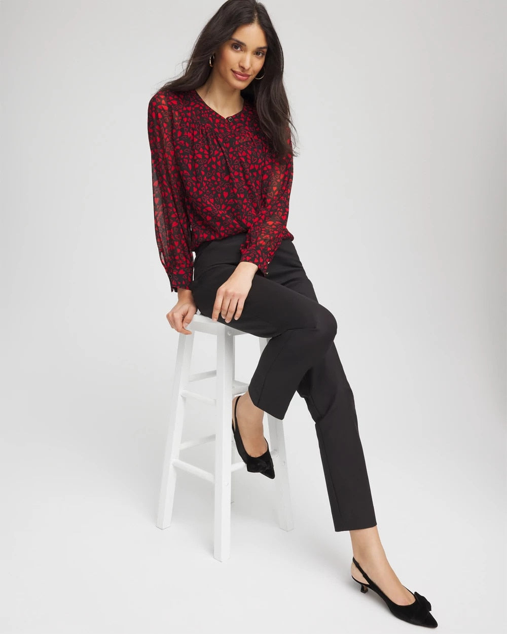 Chico's Online - Lover Girl Georgette Blouse