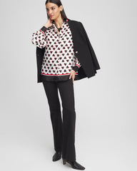 Chico's US - Classic Valentine's Day Blouse