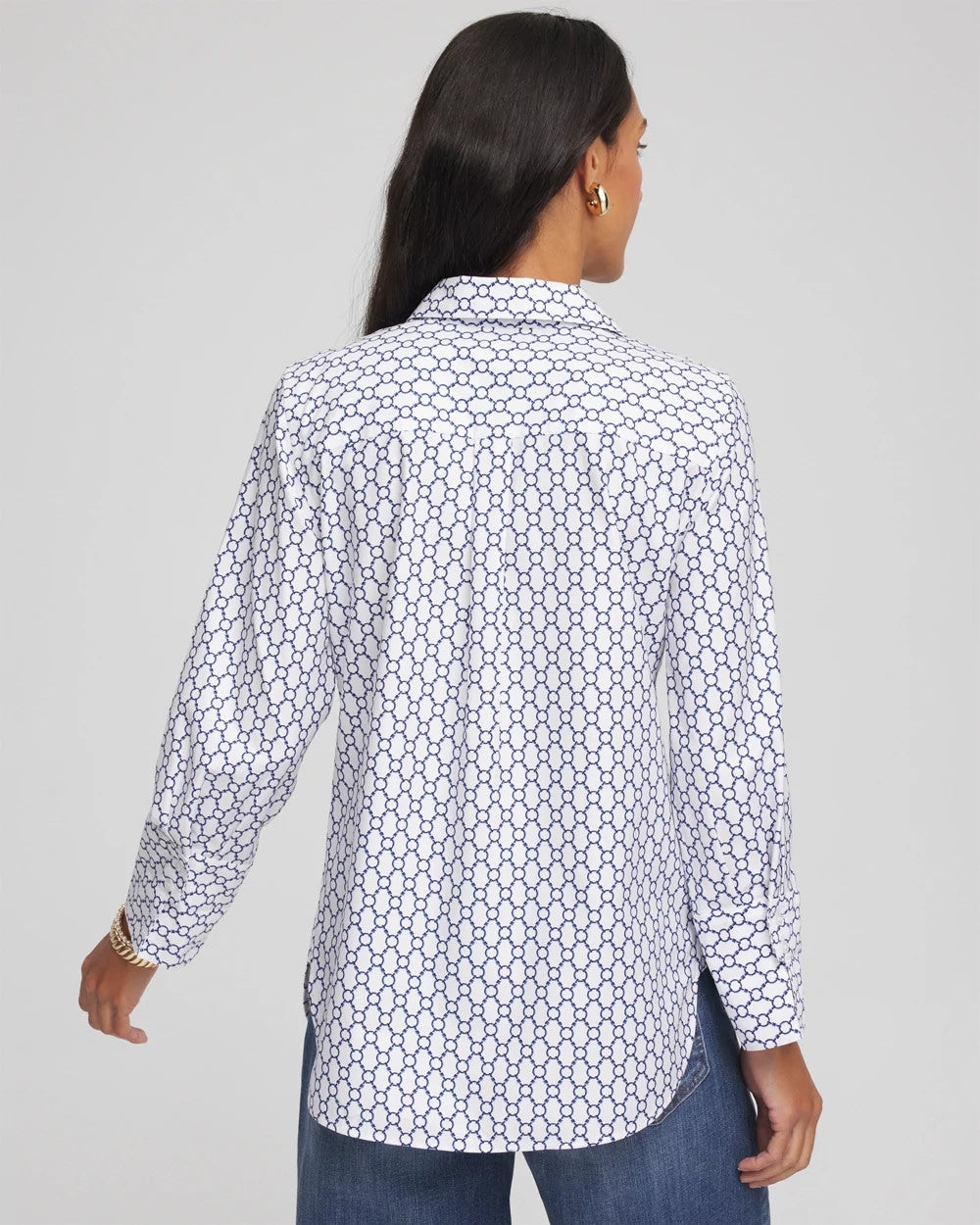 Chico's Sale - No Iron™  Chain Connection Shirt