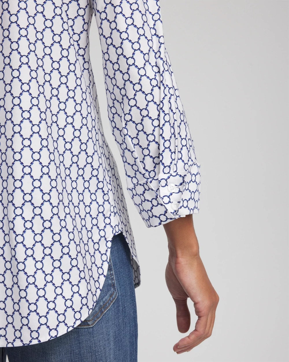 Chico's Sale - No Iron™  Chain Connection Shirt