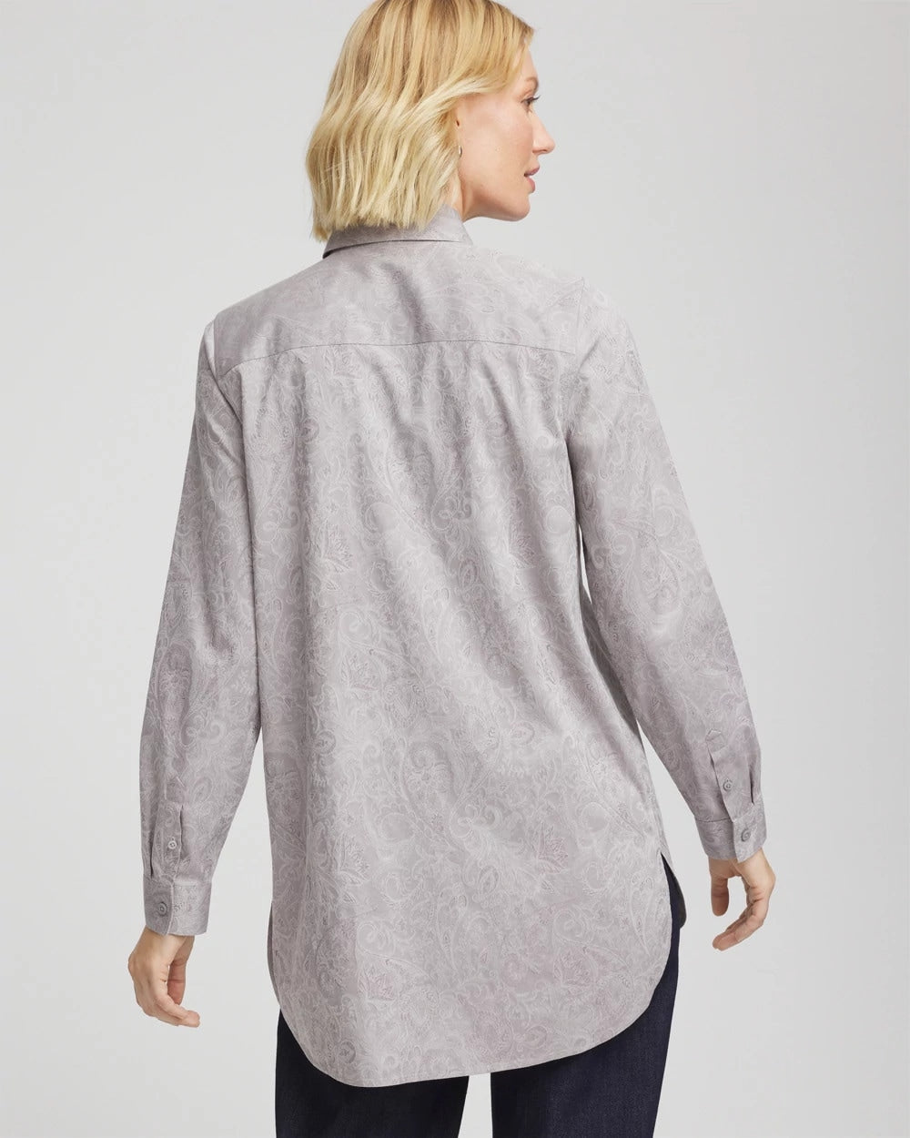 Chico's On Sale - No Iron™ Lace Jacquard Stretch Tunic