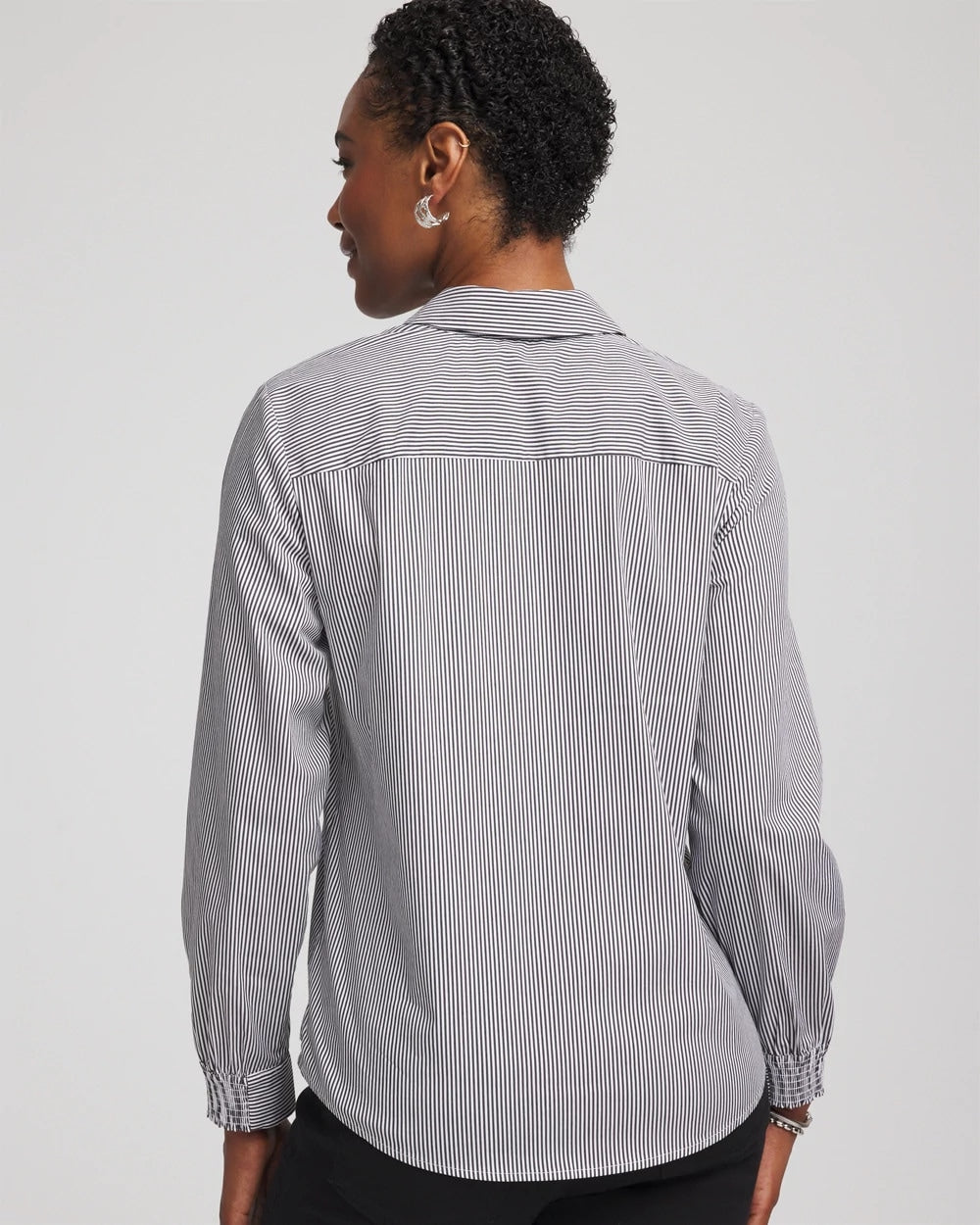 Chico's Online - Poplin Stripe Shirt