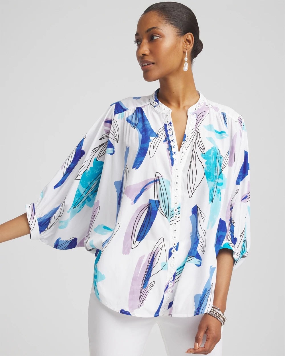 Chico's / Batwing Sleeve Top