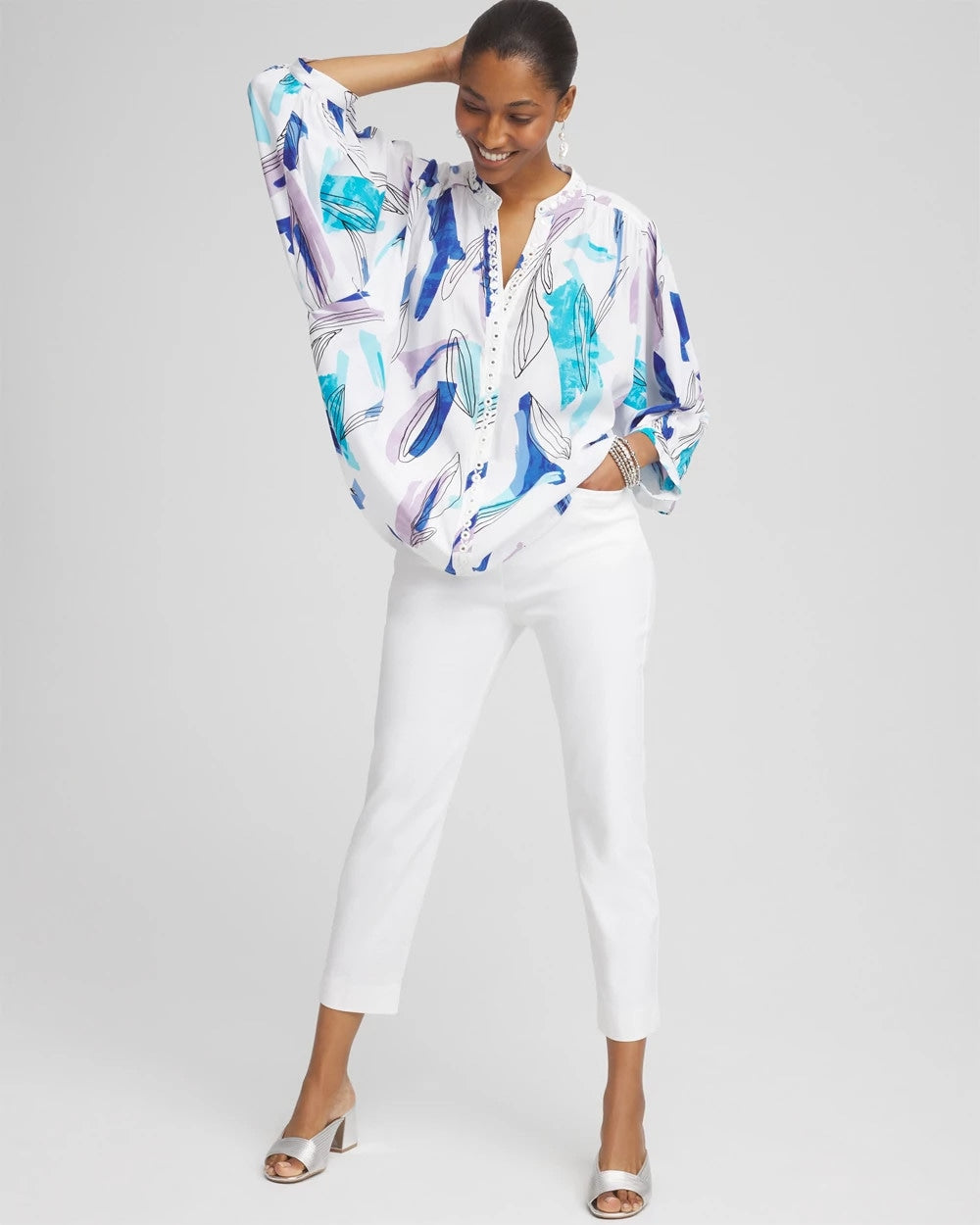Chico's / Batwing Sleeve Top