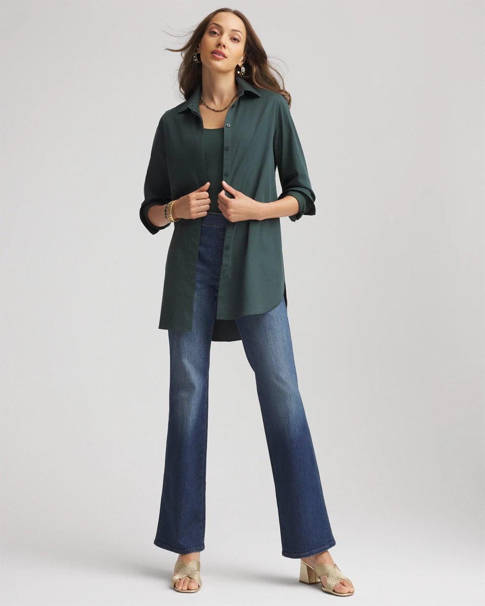 Chico's Sale - No Iron™ Long-Sleeved Tunic