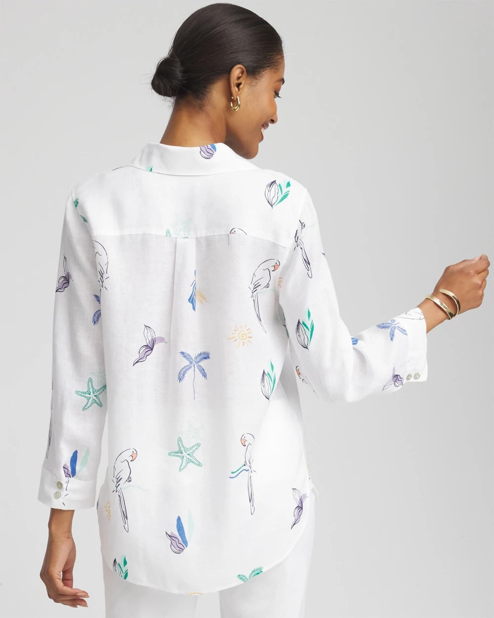 Chico's For Sale - No Iron™ Island Linen Shirt