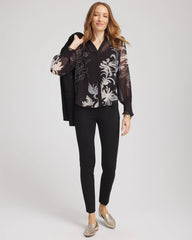 Chico's Outlet - Georgette Flow Print Blouse