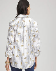 Chico's Discount - No Iron™ Leopard Graphic Shirt