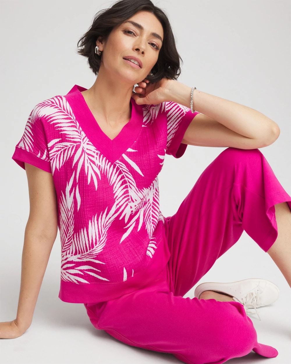 Chico's Sale - Zenergy® Tropical Gauze Top