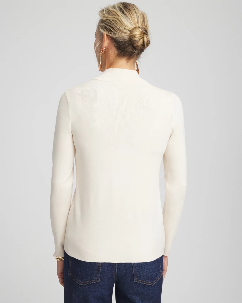 Chico's Outlet - Ella Mockneck Sweater
