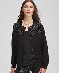 Chico's Online - Ombré Rhinestone Cardigan