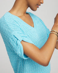 Chico's Online - Sequin V-Neck Pullover Sweater