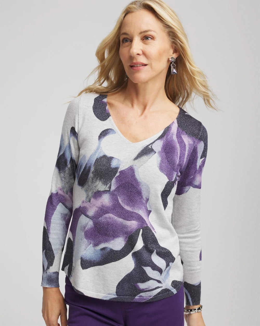Chico's On Sale - Ella V-Neck Pullover Sweater