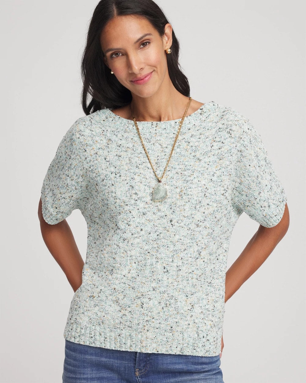 Chico's For Sale - Textured Dolman Pullover Sweater