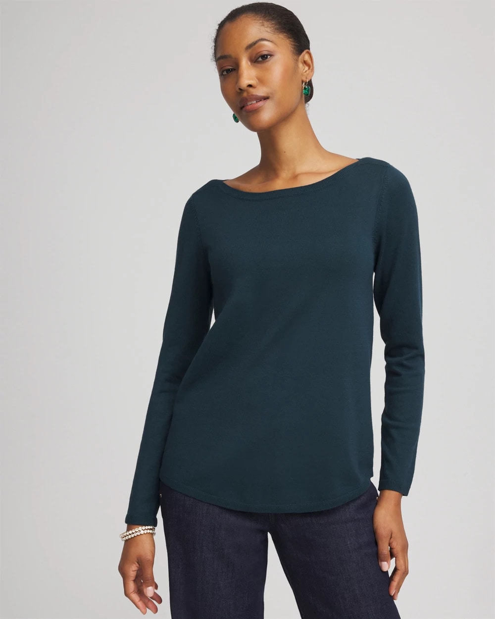 Chico's US - Ella Boatneck Sweater