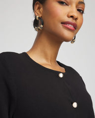 Chico's Outlet - Button-Down Crewneck Coatigan