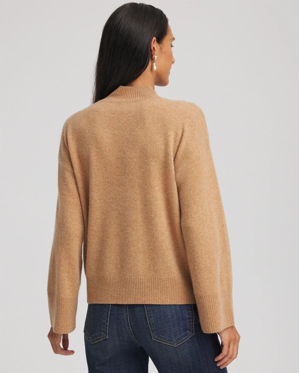 Chico's Sale - Cashmere Mockneck Sweater